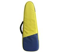 Generic Ukulele Bag Padded Oxford Cotton Waterproof Shockproof with Carrying Handle And Shoulder Strap for Concert Use Gift Storage Allt, Yellow
