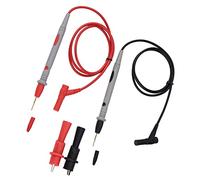 Generic Ultra Gold Plated Multimeter Probe Test Leads for Accurate Measurement of Electronic Devices, 1000V 20A Banana Plug Pins for All Digital Multimeters