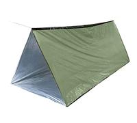 Generic Ultralight Survival Tent, 2-Person Tube Tent Emergency Shelter, Water-Resistant, for Camping, Hiking, Fishing