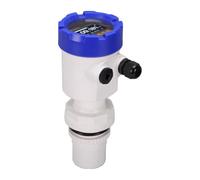 Generic Ultrasonic Level Meter, 0 to 5m LCD Display 4 to 20mA Output Water Level Sensor for Water Sewage Treatment Pump Station