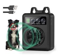 Generic Ultrasonic Smart Anti Barking Device for Dogs - Rechargeable Pet Behavior Training Tool for Indoor/Outdoor Use - Suitable for All Breeds USB Charging Stop Dog Barking