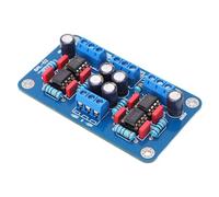 Generic Unbalanced Preamplifier Board High Conversion Efficiency Cross Coupled Design for Audio Upgrades Size 86x49mm