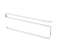 Generic Under Cabinet Paper Towel Holder, White, Metal, No Drilling Required