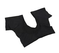 Generic Underarm Sweat Vest Black Quick Drying Armpit Sweat Pad for Women, Flexible Material Applicable for Sports Gym Polyester and Polyurethane (M)