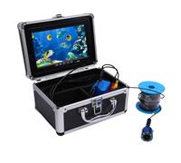 Generic Underwater Fishing Camera, 195 Degree Wide -angle Fish Deeper Camera with 30 M Cable for Ice Fishing (GB Plug)