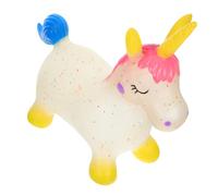 Generic Unicorn Inflatable Bouncing Animal for Thick Design Ride Unicorn Hobby Horse for Boys Engaging Indoor Outdoor Fun Birthday