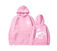 Generic Unisex Hoodie, Pink-S, Small