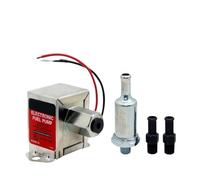 Generic Universal 12V/24V with Red Label Electronic Inline Fuel Pump Compatible 40106 40107(Gold)
