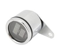 Generic Universal 12V Motorcycle Odometer Speed Gauge Clear Display Easy Installation for Motorbike Rugged Iron Material 1 Piece