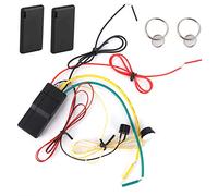 Generic Universal 2.4GHz Engine Immobilizer Anti-Hijacking Alarm System Intelligent Circuit Cut Off for DC12V Vehicles, with Remote Control, for Car Owners ABS+PVC