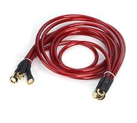 Generic Universal 5-Point Ground Wire Kit, Durable Performance Enhancer for Improved Car Starting and Charging, PVC 100cm/39.4in, 5 Pieces (Red)