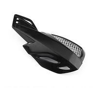 Generic Universal 7/8" Motorcycle Hand Guards Stylish Durable Brush Bar Protection for Dirt Bikes ATVs ABS Material Colorful 2 Piece Set (Black)