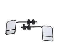 Generic Universal Adjustable Towing Mirrors Enhanced Visibility for Trailer Bus RV Truck, 2pcs Metal Bracket Side Mirror Extensions for Safe Towing