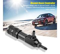 Generic Universal Adjustable Turbo Closed Loop Manual Boost Controller 1-30 PSI Aluminum Alloy Black