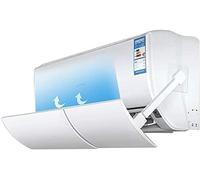 Generic Universal Air Conditioner Deflector, Air Conditioning Deflector, Air Conditioning Deflector Without Holes, Adjustable Wind Deflector Universal Conditioner, 56-108 cm, White