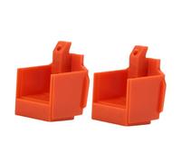 Generic Universal ATN3600L Turntable Stylus Replacement for Enhanced Performance and Sound for AT-LP60X Series Orange 1 Unit (2 Pieces)