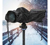 Generic Universal Camera Rain Cover Protective Nylon Case for DSLR Photography Outdoor Use Black 17.7x8.3x7.9x7.5inch