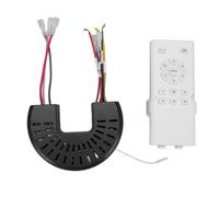 Generic Universal Ceiling Fan Remote Control Kit 6 Speed Advanced Functionality for Home Use ABS Durable Design