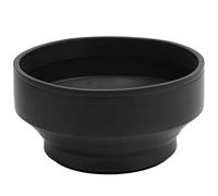 Generic Universal Collapsible Camera Lens Hood with 3 Adjustable States to Avoid Scattered Light and Protect the Lens for SLR, Suitable for Different Brands, Easy to Carry for Outdoor Photography