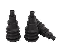 Generic Universal Durable Firewall Boot Harness Protection for Wire Bundles Cuttable Reusable for Autos Ships RVs 3PCS Black Rubber