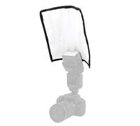 Generic Universal Foldable Softbox Flash Diffuser for Photography, Compact Lightweight Reflector for Harsh Reflections, Spots, Red Eye, Compatible with All Flash
