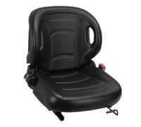 Generic Universal Forklift Fit for Seat Premium Comfort Safety Emergency Switch for Tractor Skid Loader Alloy Steel Adjustable Backrest for Outdoor Workers