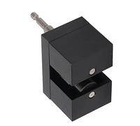 Generic Universal Hex Shank Duct Crimper for Precision Swagging, for Round Metal Duct Repair, Black