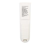 Generic Universal Intelligent TV Remote Control Unit for All TVs Smart Design White 1Pc Compact Easy Grip