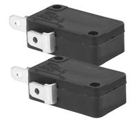 Generic Universal Microwave Door Switch 2pcs Micromomentary Switch for Microwave Oven and Fridge Repairing Accessories