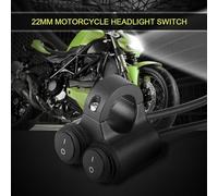 Generic Universal Motorcycle Handlebar Dual Control Switch Durable Easy Install for Headlight Fog Lights Horn for Motorcycle Rider (Type B)
