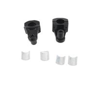 Generic Universal Motorcycle Handlebar Riser Durable Clamp for Motorcycles and Mountain Bikes 6063-T6 Aluminum Alloy 22mm 28mm 2 Packs