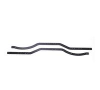 Generic Universal RC Carbon Fiber Chassis Frame Rails for Axial SCX10 II Crawler Car Model Accessories, Lightweight Durable 2-Pack