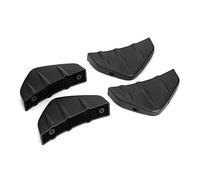 Generic Universal Rear Spoiler, Car Rear Bumper Lip Car Bumper Diffuser Fin Spoiler Lip 4PCS Universal Auto Accessory