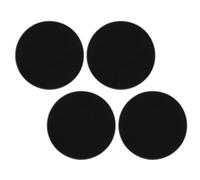 Generic Universal Stylish 4PCS Wheel Center Hub Caps for Car SUV, Easy Install Rim Hubcap Replacement Covers for Sedan SUV Sports Car, Weather Proof ABS+Metal | 70mm Outer Diameter, 60mm Inner (Black)