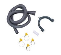 Generic Universal Washing Machine Drain Hose 9.84ft Flexible Extension with 4 Clamps for Easy Installation