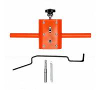 Generic Universal Wire Threading Machine Stainless Steel Galvanized Wall Wiring Machine 10mm Drill Adapter for 3 to 8mm Cable Fast Pulling Through Concealed Pipe for Electricians