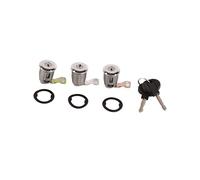 Generic Unlock Car Door Kit, Door Key Locks with Keys Metal for Car (3 Lock core)
