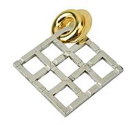 Generic Unlock Toy, Puzzle Toys, Zinc Alloy Adult Intelligence Buckle Educational Brain Teasers