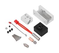 Generic Upgrade Your 3D Printer with Extruder Heater Block Kit, Bimetal Copper Nozzle for Ender3 S1 Pro, CR10 Smart Pro, Includes Heat Sink for Effective Heat Insulation
