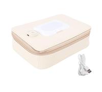 generic USB Baby Wipe Warmer Dispenser - Constant Temperature Heating for Wet Wipes, Portable for Car Travel & Home Use, Luxury PU Leather Design with Advanced Heating Tech