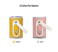 Generic USB Bottle Warmer Milk Heating Keeper with Adjustable Temperature for Breastfeeding Night Feeding, Clear Display Screen, 5V/2A, Pink (Pink)