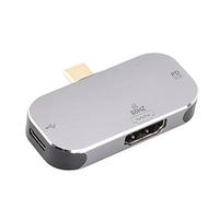 Generic USB C Dock Lightweight 3 in 1 Adapter with 4K Resolution for OS X Portable Aluminum Alloy