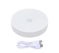 Generic USB Charging Motion Sensor Night Light, Plastic, Warm White Light, LED, Adjustable