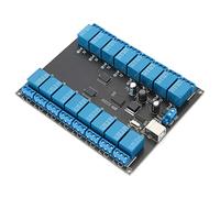 Generic USB Controlled 16 Channel Relay Module with Opto-Isolated Design for Home Automation and Robotics, 10A/ Load