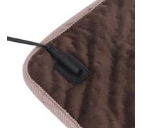 Generic USB Heating Pad Portable Electric Heated Blanket with 3 Heat Settings for Neck Shoulders Back Legs, 11.8x23.6in Synthetic Fiber