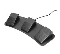 Generic USB Triple Foot Switch Pedal Convenient Mechanical Switch Foot Pedal for Game Enthusiasts OS X/Users ABS Material