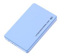 Generic USB3.0 Hard Disk Box Enclosure High Speed HDD SSD External Case for Notebook PC Green ABS Material (Blue)
