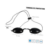 Generic UV Protection Eye Patch Eye Mask for Cosmetic Procedures LED Light Therapy and Teeth Ergonomic Design for Comfortable Daily Use Black