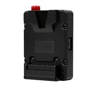 Generic V Mount Battery Adapter Compact D Tap Output Supply Plate for Aerial Photography and Outdoor Filming ABS 1 Unit