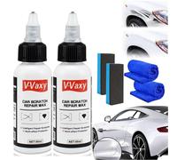 Generic V-Vaxy Ultimate Paint Restorer, Chrome Plating Retreading Agent, Label & Sticker Remover, Car Scratch Repair Wax, 1.7 Fl Oz, 2pcs